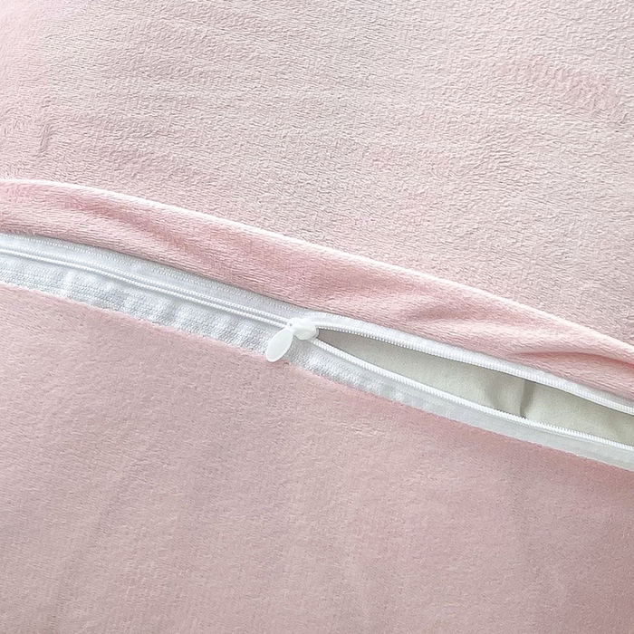 91家纺网 家纺一手货源 找家纺 莉迪娅 2026新款法兰绒花边枕套牛奶绒枕套韩版枕套 花与草