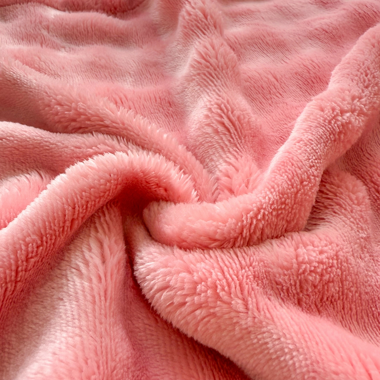 91家纺网 家纺一手货源 找家纺 莉迪娅 2026新款高克重牛奶绒纯色枕套 桃红