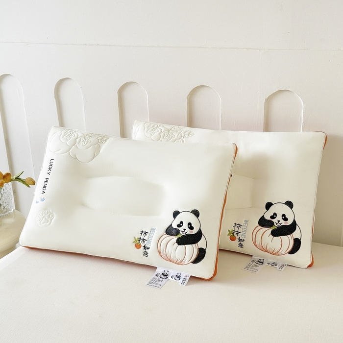 91家纺网 家纺一手货源 找家纺 （总）莉迪娅 2026新款柔软亲子舒睡枕枕头枕芯-柿柿如意