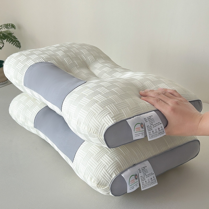 91家纺网 家纺一手货源 找家纺 （总）莉迪娅 2026新款华夫格spa枕头枕芯