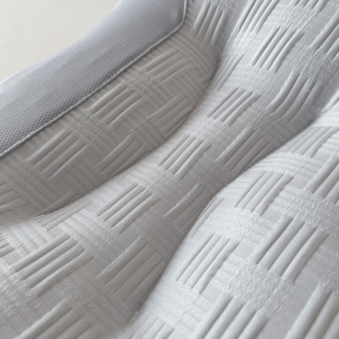 91家纺网 家纺一手货源 找家纺 莉迪娅 2026新款华夫格spa枕头枕芯 灰色