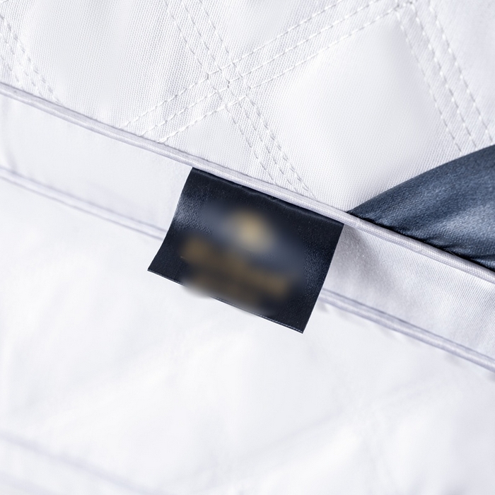 91家纺网 家纺一手货源 找家纺 莉迪娅 2026新款三格线亲肤羽丝棉酒店枕枕头枕芯 雅白