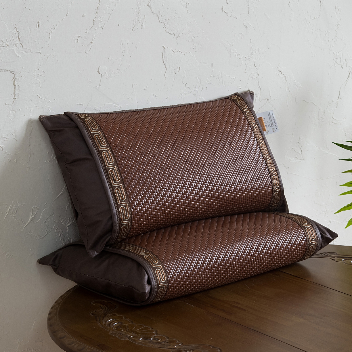 91家纺网 家纺一手货源 找家纺 （总）莉迪娅 2026新款荞麦壳枕头枕芯夏季凉席藤席枕头夏凉枕