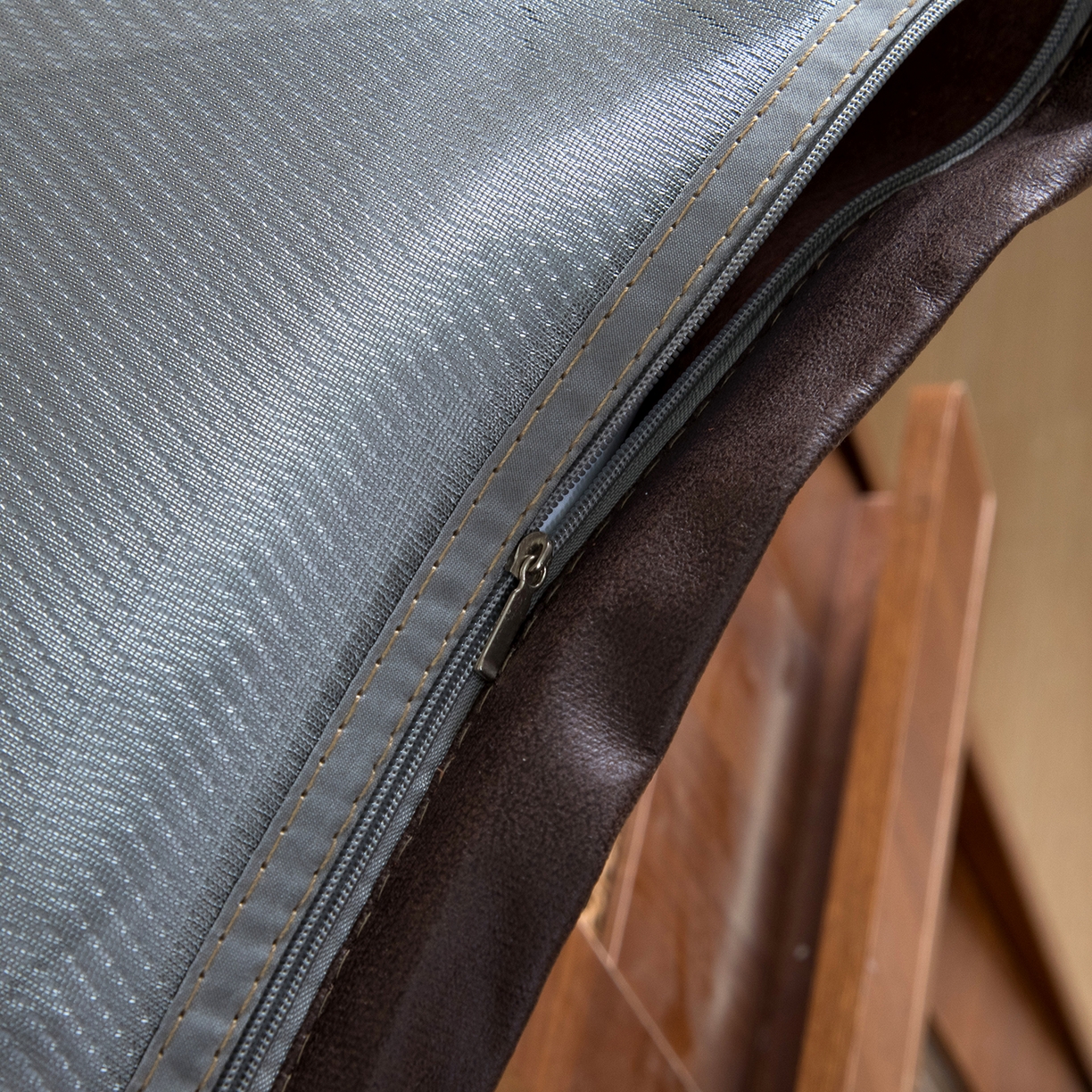 91家纺网 家纺一手货源 找家纺 莉迪娅 2026新款PE冷感夏凉荞麦枕枕头枕芯 pe方角枕灰