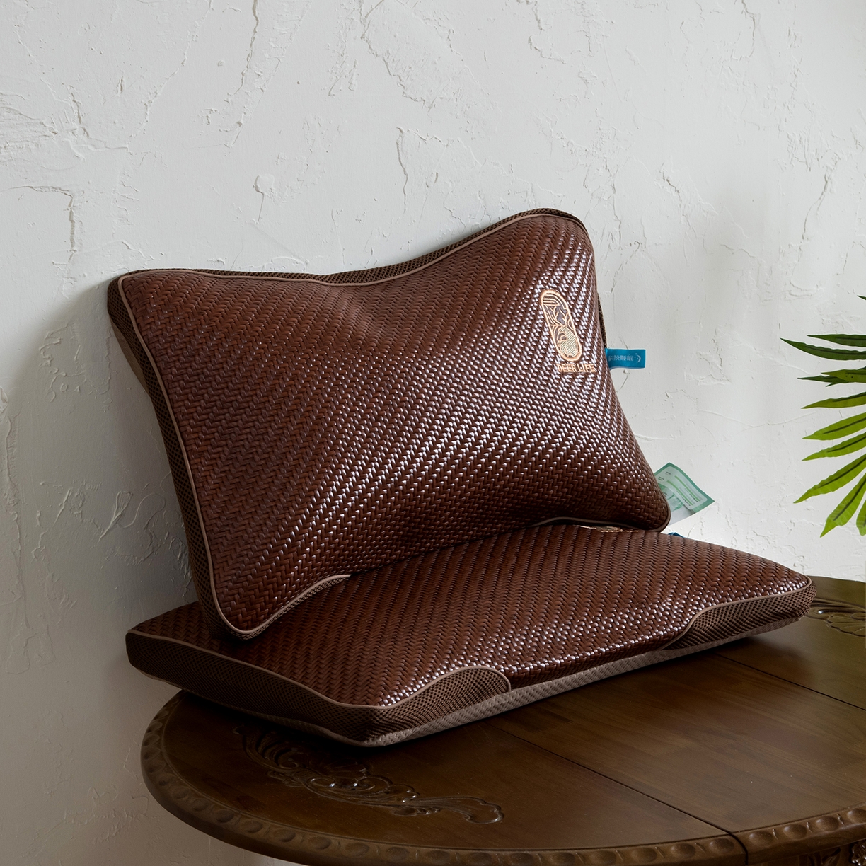 91家纺网 家纺一手货源 找家纺 （总）莉迪娅 2026新款荞麦壳枕头枕芯夏季凉席藤席枕头夏凉枕