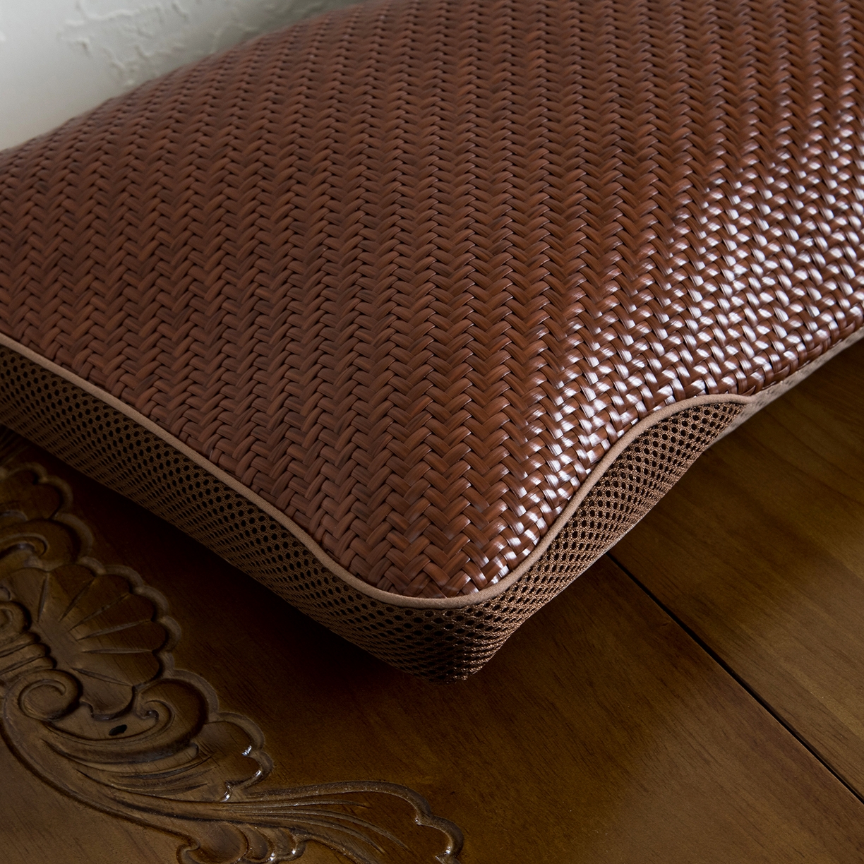 91家纺网 家纺一手货源 找家纺 （总）莉迪娅 2026新款PE冷感夏凉荞麦枕 枕头枕芯