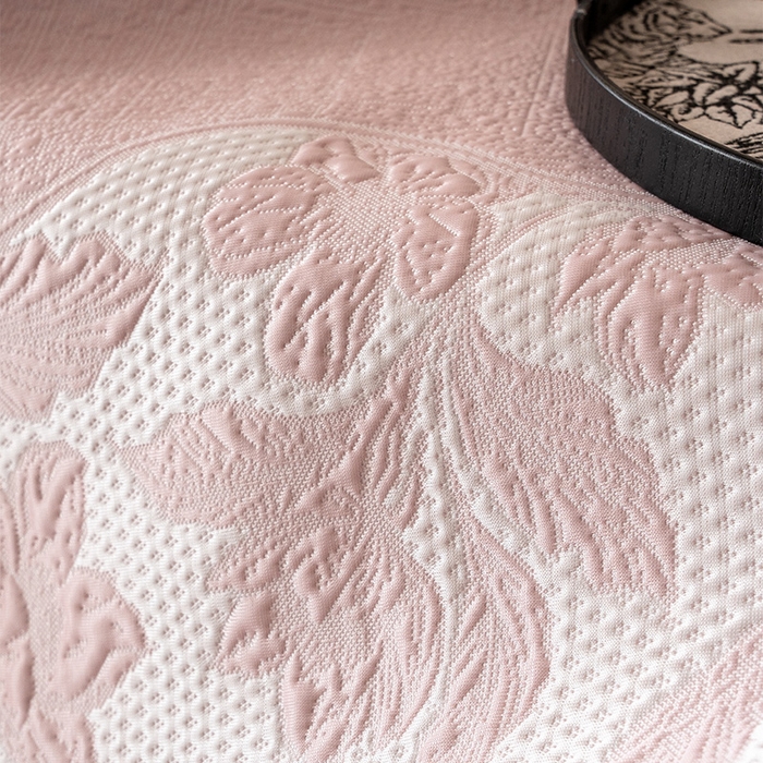 91家纺网 家纺一手货源 找家纺 （总）金绣美居 2026新款PE高分子复合凉感席双面提床裙款凉席三件套-忆江南