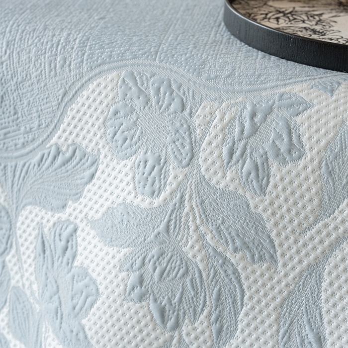 91家纺网 家纺一手货源 找家纺 金绣美居 2026新款PE高分子复合凉感席双面提床裙款凉席三件套-忆江南 忆江南-水蓝