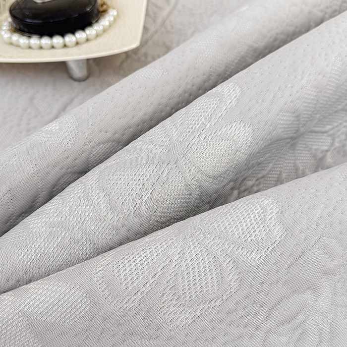 91家纺网 家纺一手货源 找家纺 金绣美居 2026新款PE高分子凉感席聚乙烯冰感床裙款凉席三件套-一路生花 一路生花-灰色