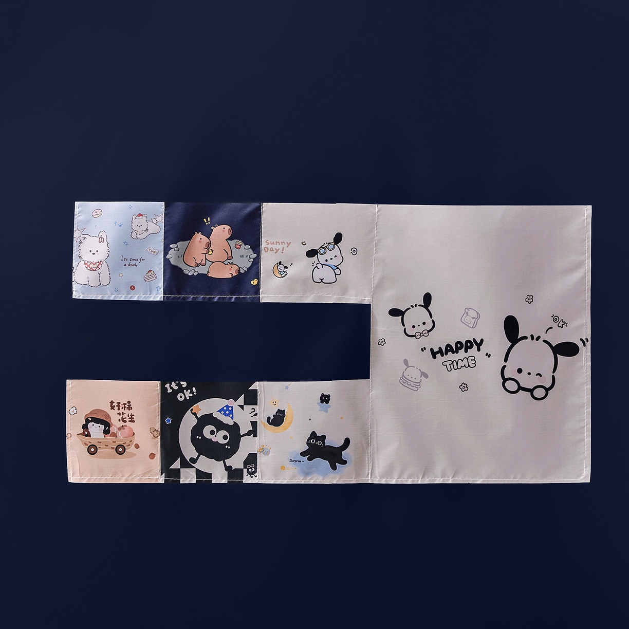 91家纺网 家纺一手货源 找家纺 澳萝拉 2026新款升级物理遮光防蚊无涂层无覆膜款学生坐床蚊帐 靛蓝