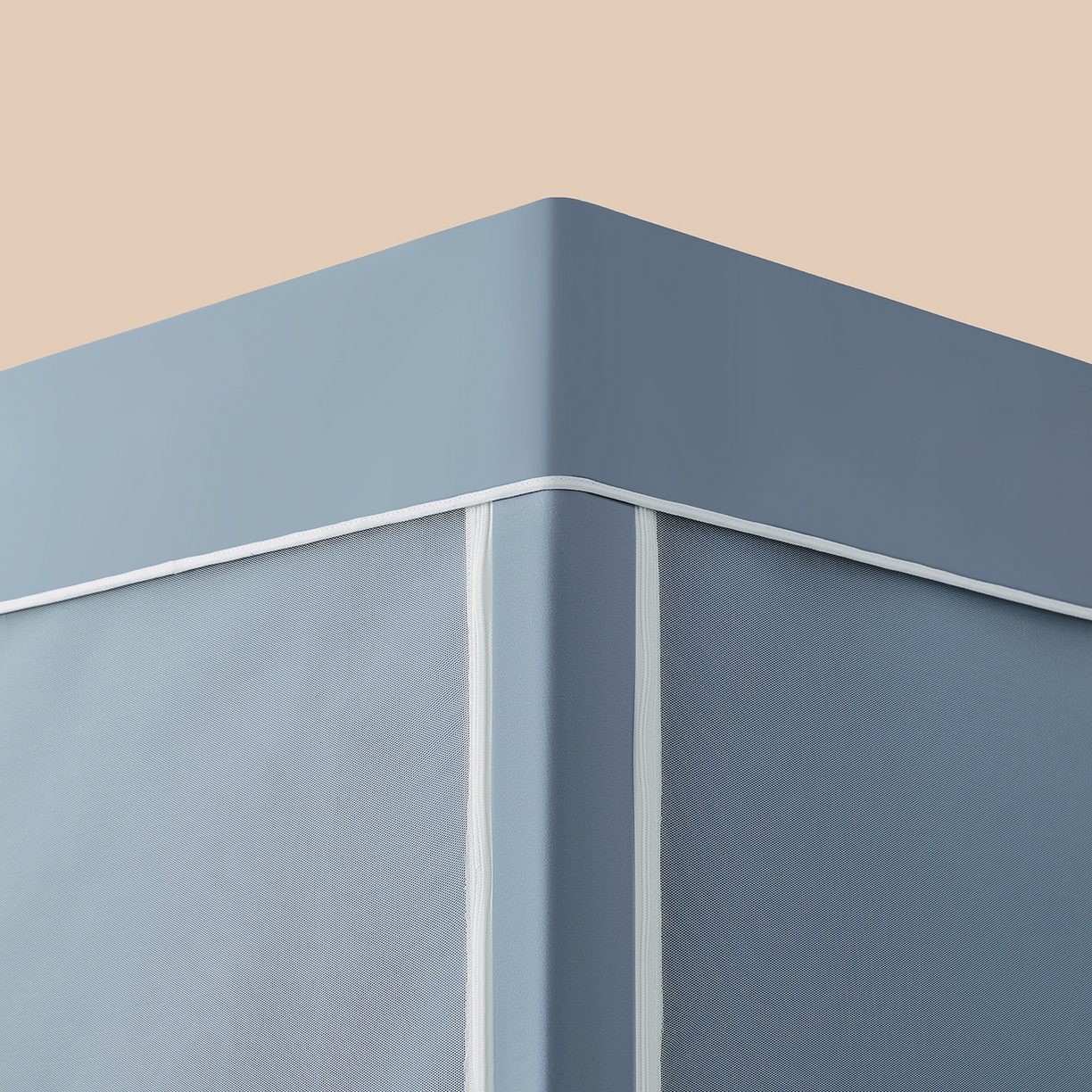 91家纺网 家纺一手货源 找家纺 （总）澳萝拉 2026新款升级物理遮光防蚊无涂层无覆膜款学生坐床蚊帐