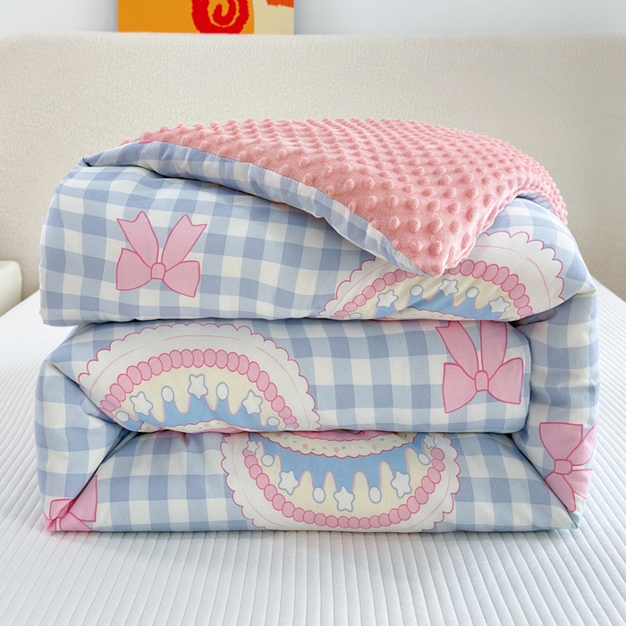 91家纺网 家纺一手货源 找家纺 （总）赛琳 2026新款豆豆春秋被被子被芯