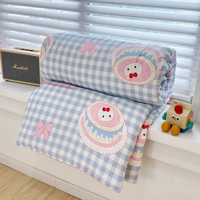 91家纺网 家纺一手货源 找家纺 （总）赛琳 2026新款豆豆春秋被被子被芯