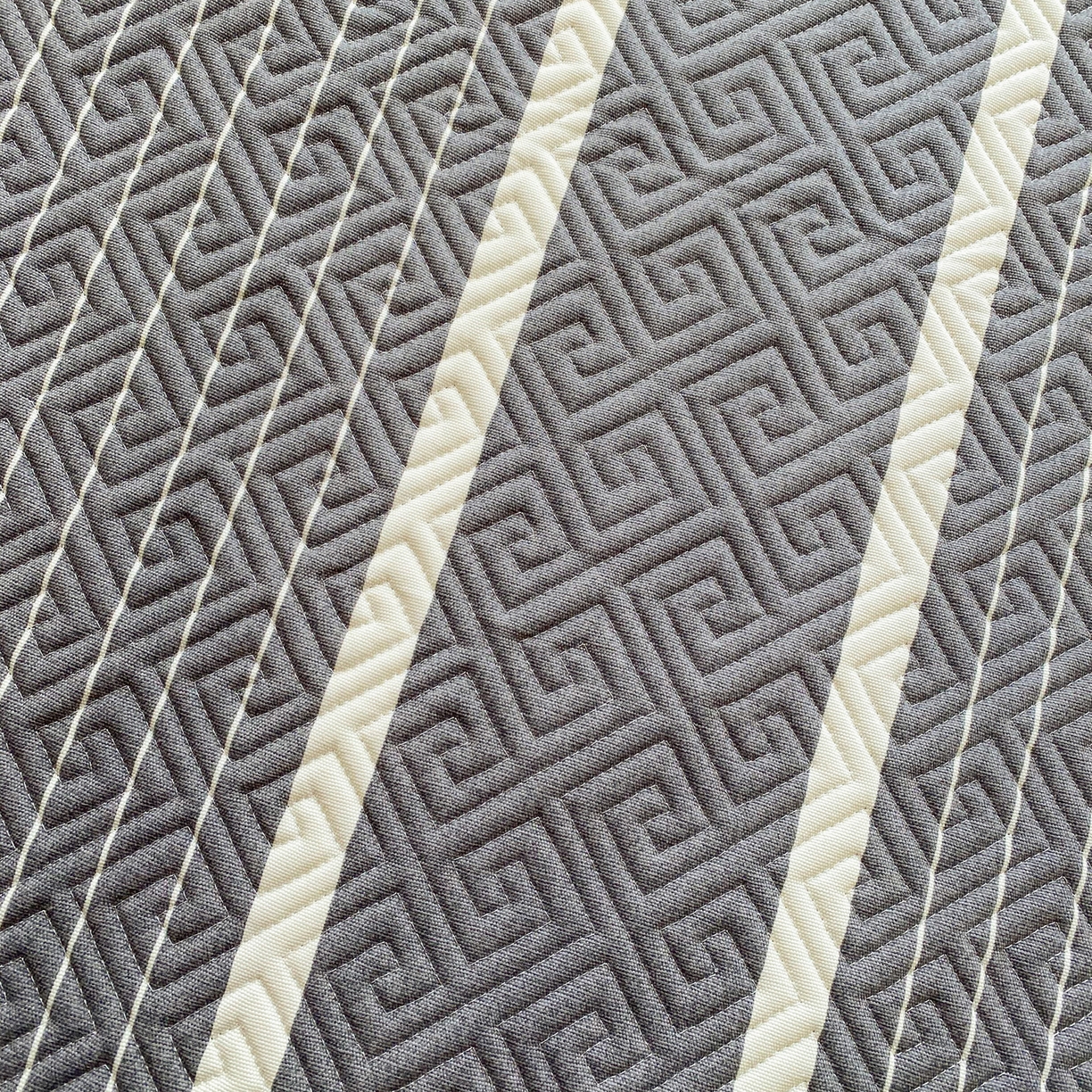 91家纺网 家纺一手货源 找家纺 首爱家纺 2026新款老粗布床盖床垫学生床 床盖 冷灰