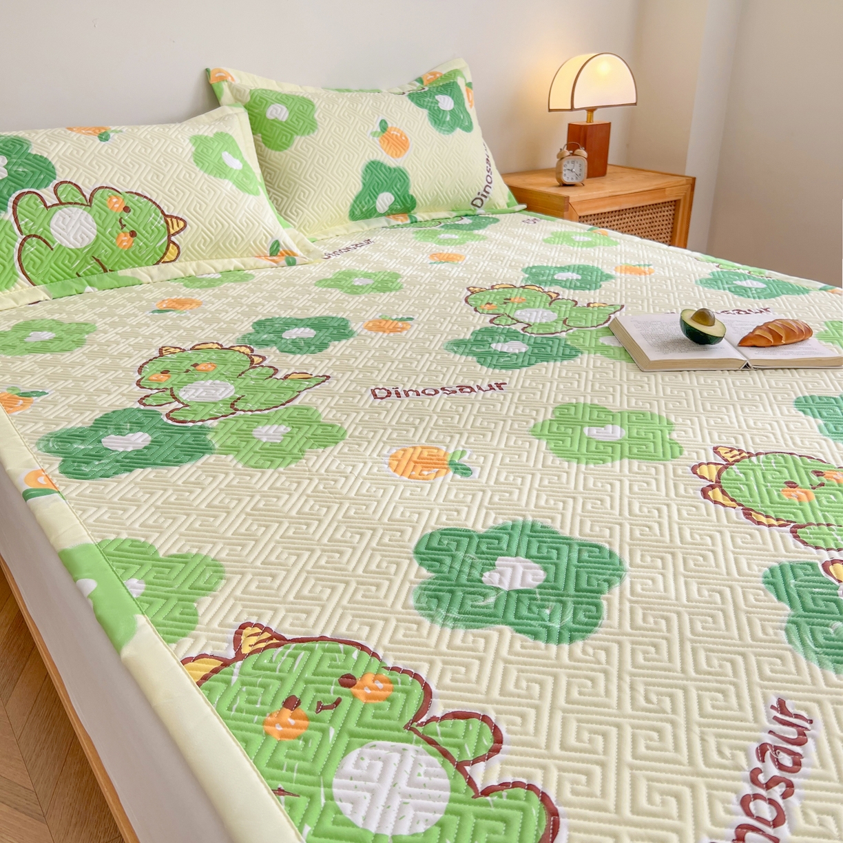 91家纺网 家纺一手货源 找家纺 首爱家纺 2026新款老粗布床盖床垫大床 床盖 兮心