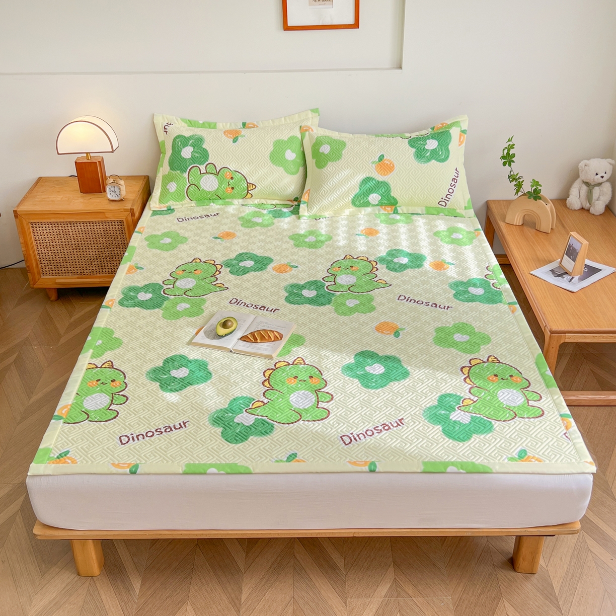 91家纺网 家纺一手货源 找家纺 首爱家纺 2026新款老粗布床盖床垫大床 床盖 兮心