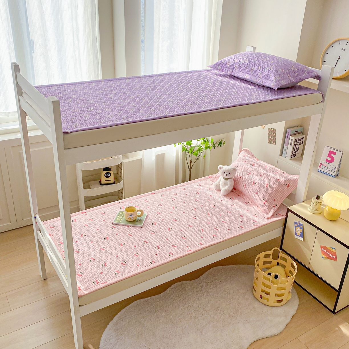 91家纺网 家纺一手货源 找家纺 （总）棉乐町家居 2026新款老粗布床盖床垫学生床