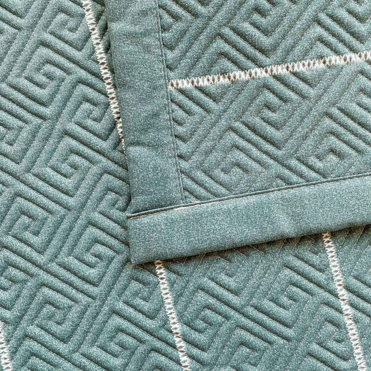 91家纺网 家纺一手货源 找家纺 棉乐町家居 2026新款老粗布床盖床垫学生床 床盖 初见