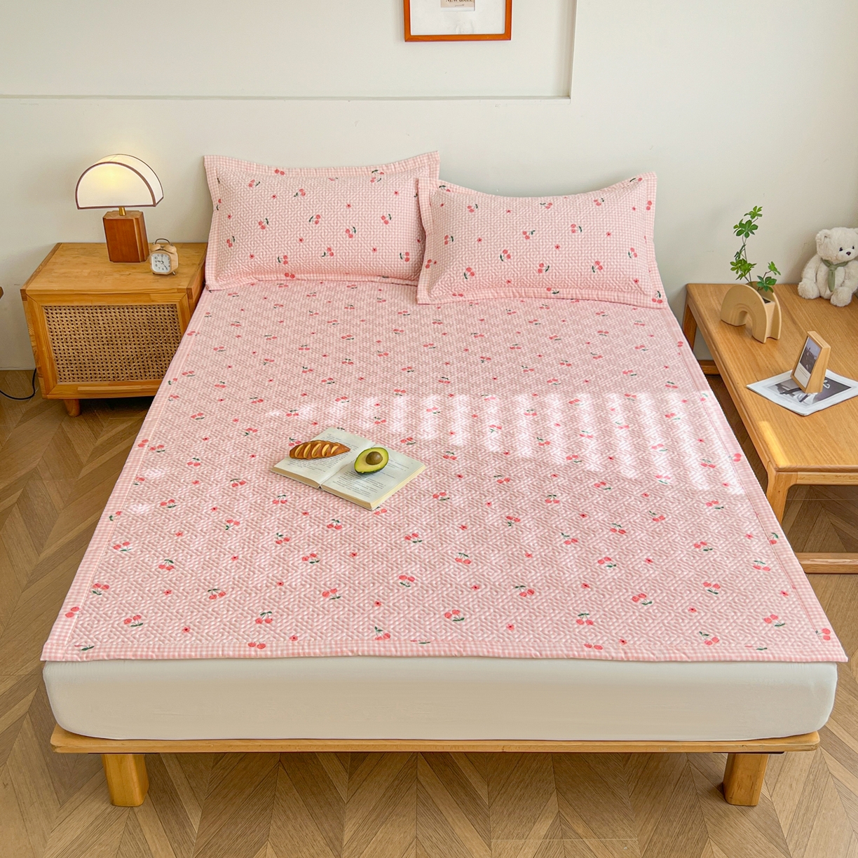 91家纺网 家纺一手货源 找家纺 （总）棉乐町家居 2026新款老粗布床盖床垫大床