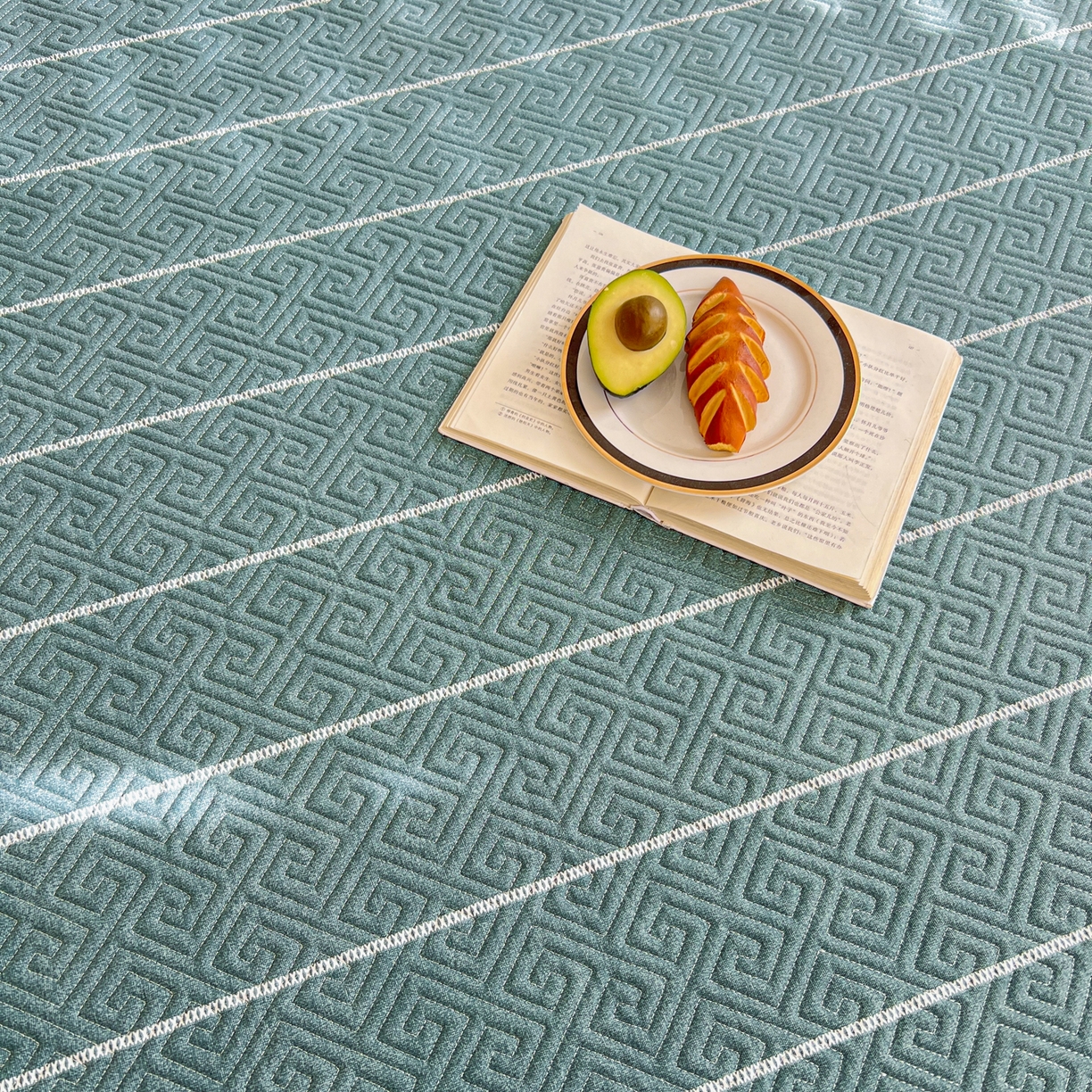 91家纺网 家纺一手货源 找家纺 棉乐町家居 2026新款老粗布床盖床垫大床 床盖 初见