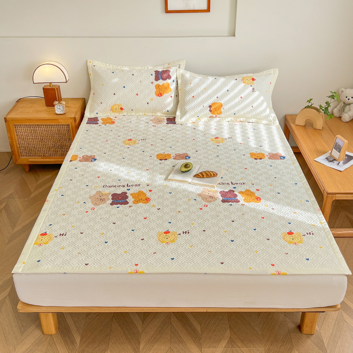 91家纺网 家纺一手货源 找家纺 （总）金泰莱 2026新款老粗布床盖床垫大床