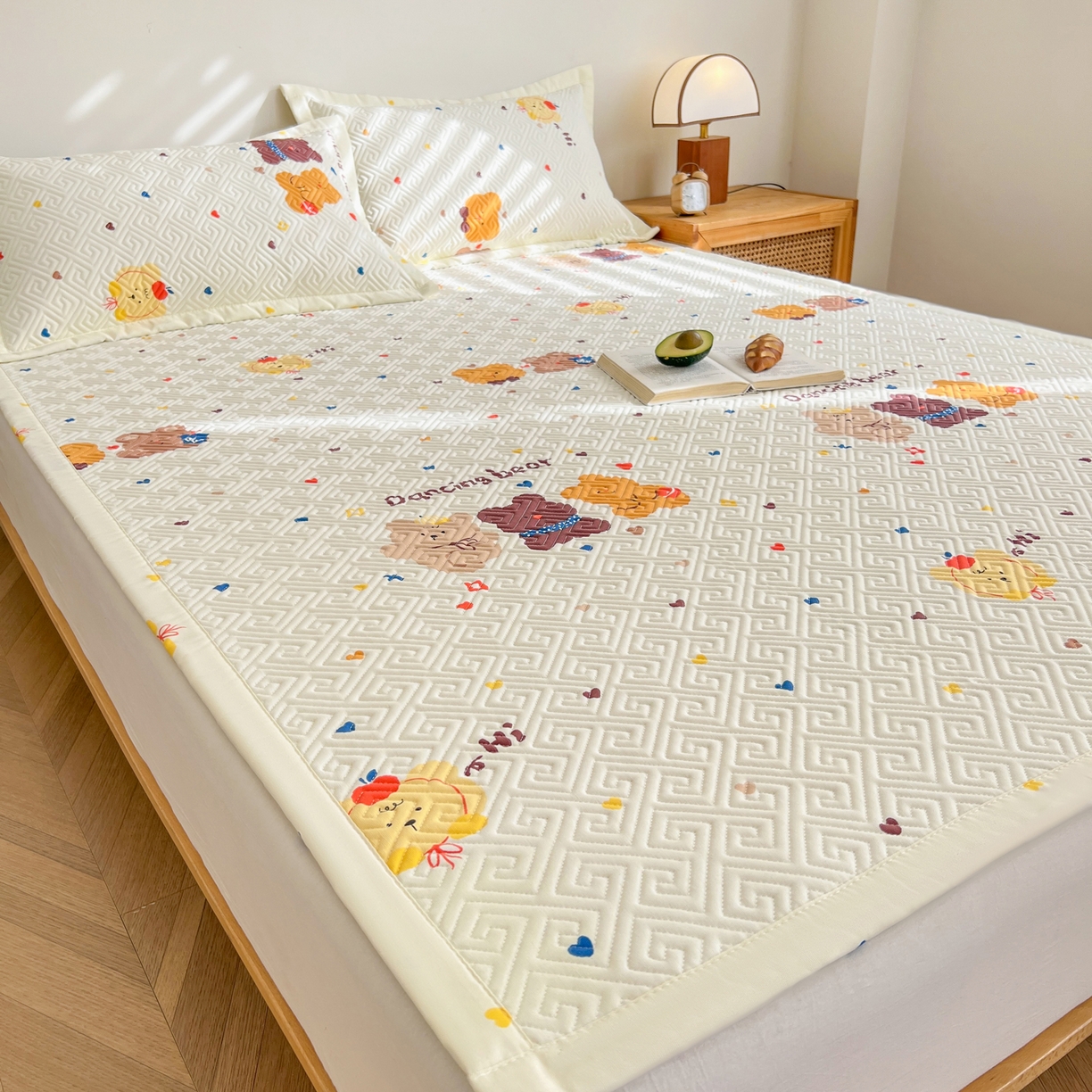 91家纺网 家纺一手货源 找家纺 （总）金泰莱 2026新款老粗布床盖床垫大床