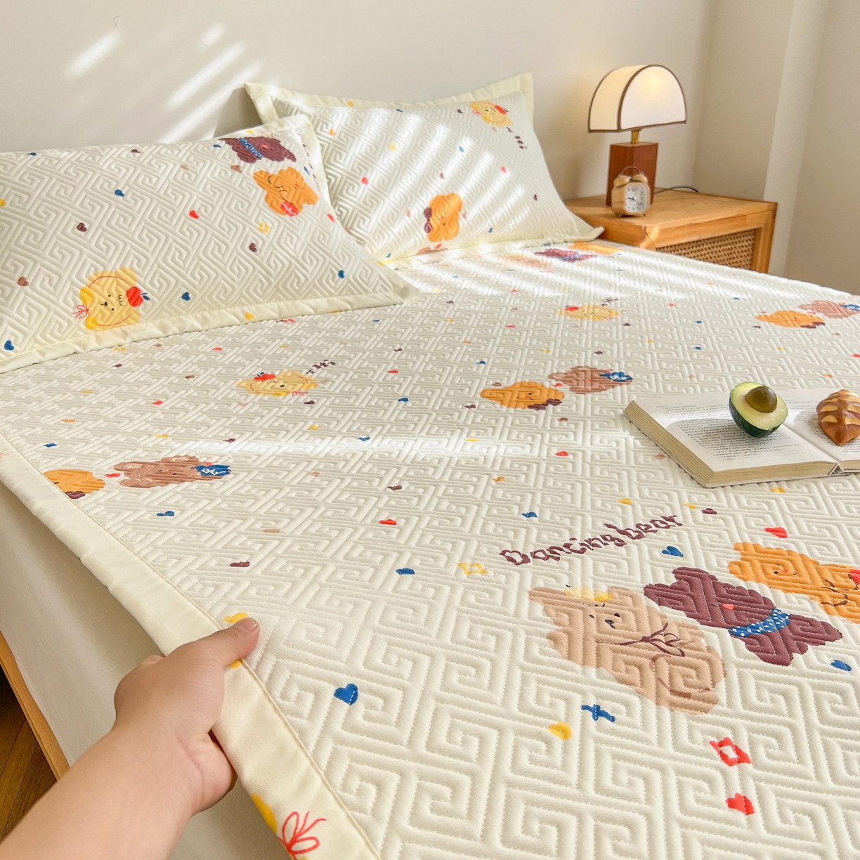 91家纺网 家纺一手货源 找家纺 （总）金泰莱 2026新款老粗布床盖床垫大床