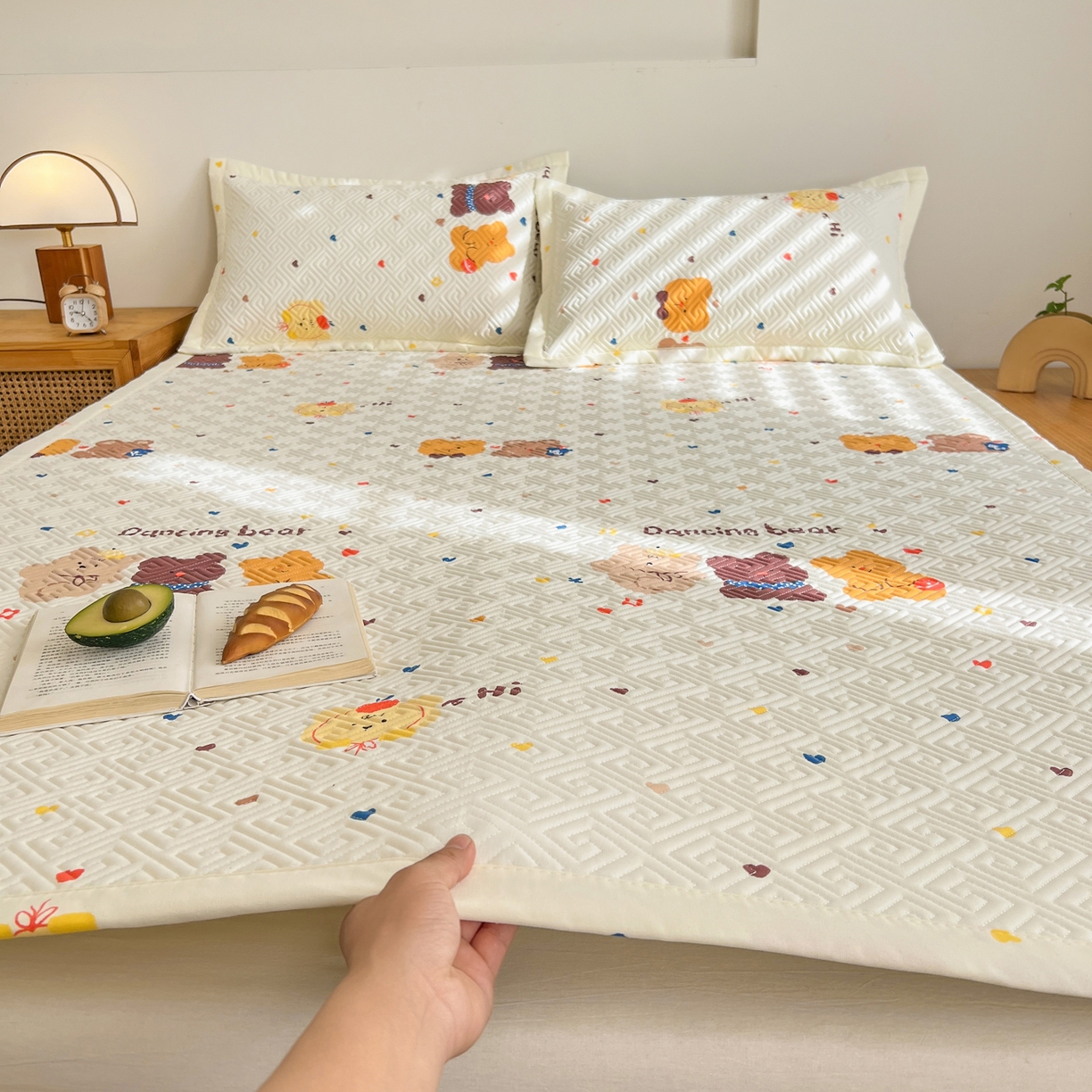 （总）金泰莱 2026新款老粗布床盖床垫大床