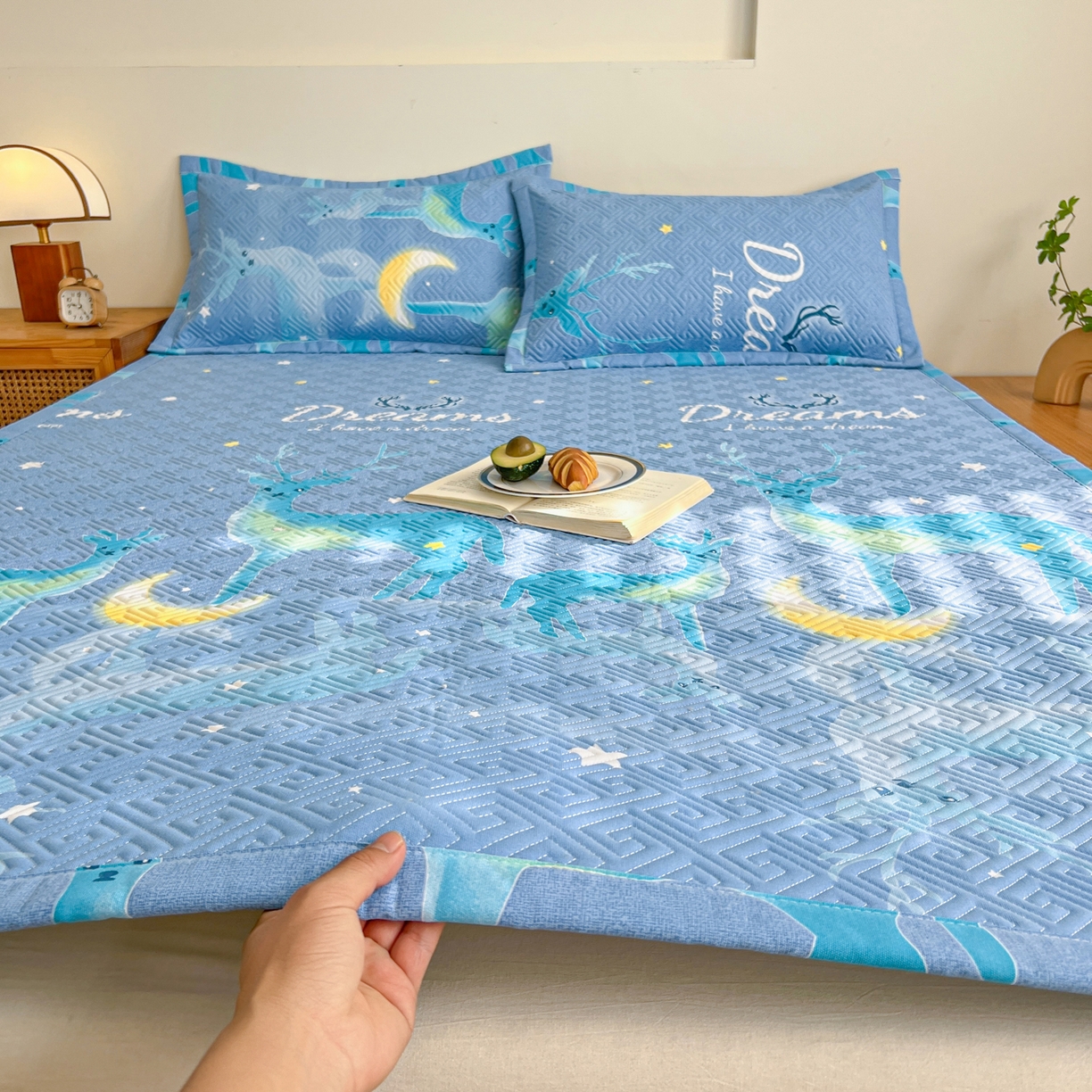 91家纺网 家纺一手货源 找家纺 （总）金泰莱 2026新款老粗布床盖床垫大床