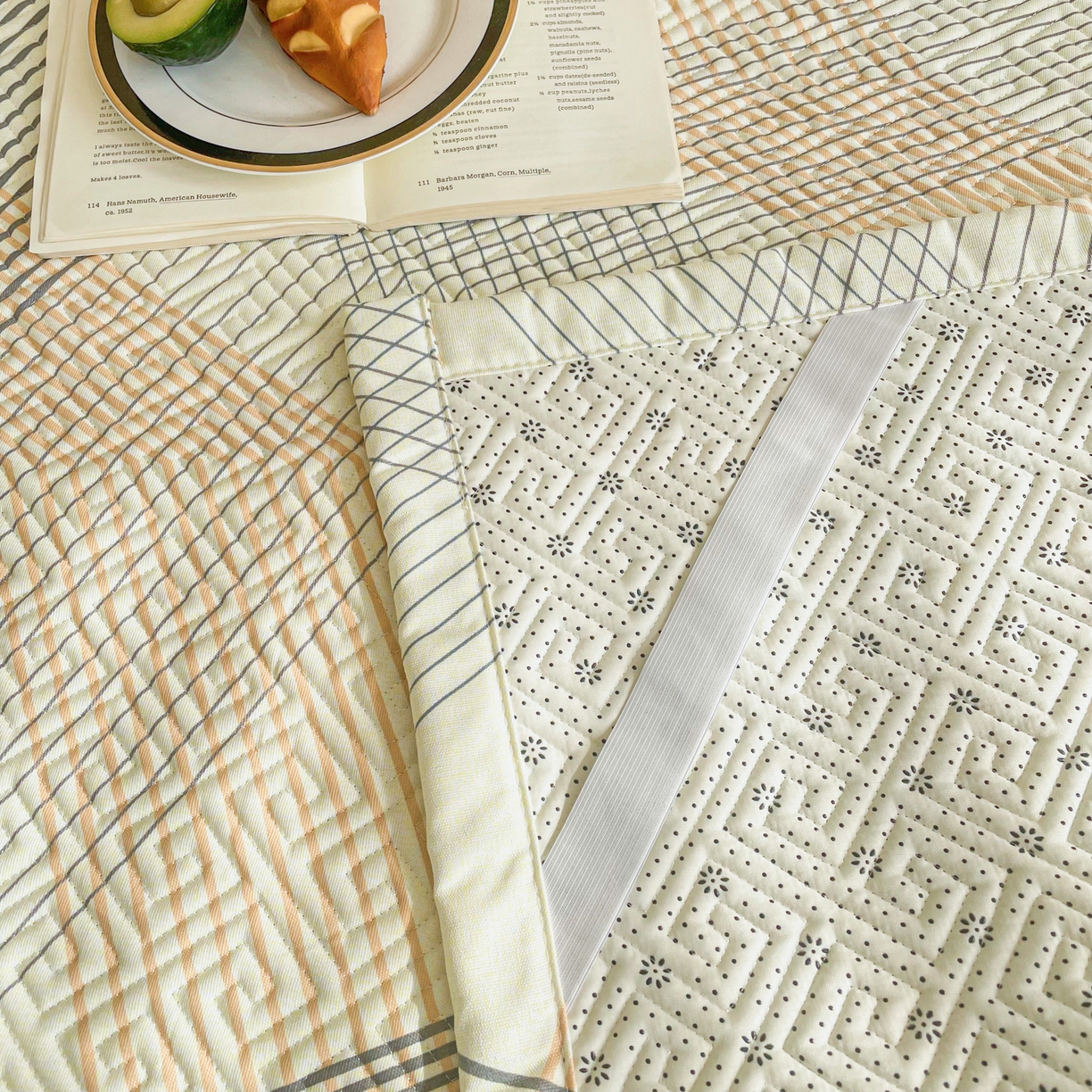 91家纺网 家纺一手货源 找家纺 金泰莱 2026新款老粗布床盖床垫大床 床盖 艾米