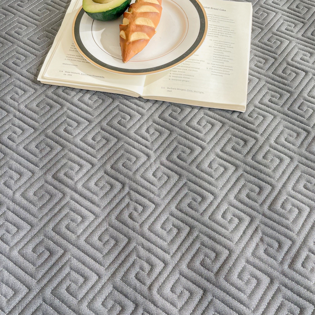 91家纺网 家纺一手货源 找家纺 金泰莱 2026新款老粗布床盖床垫大床 床盖 傍晚