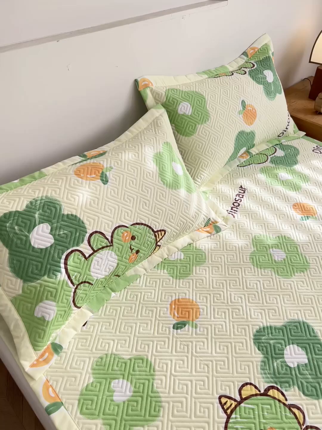 91家纺网 家纺一手货源 找家纺 金泰莱 2026新款老粗布床盖床垫大床 床盖 兮心