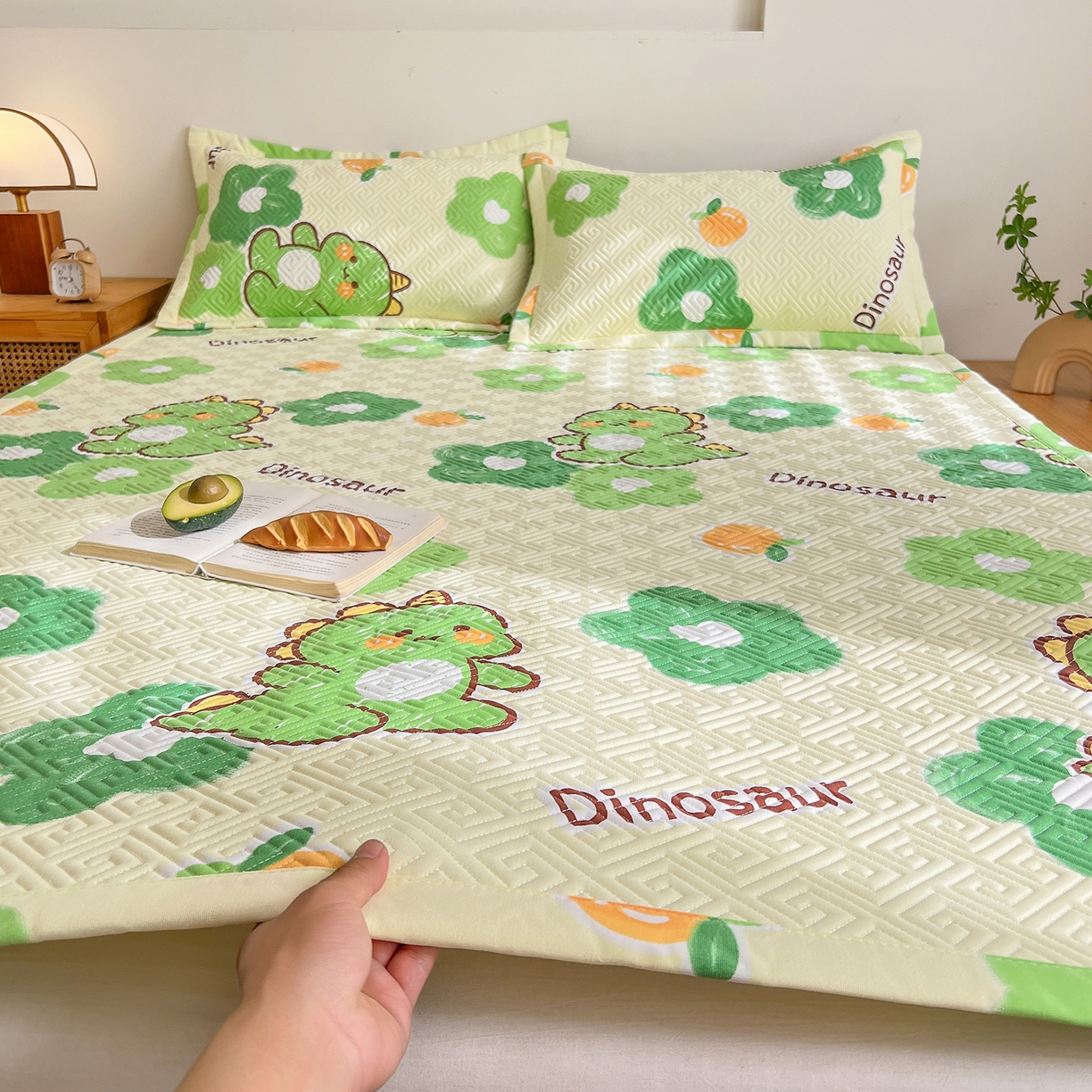 金泰莱 2026新款老粗布床盖床垫大床 床盖 兮心