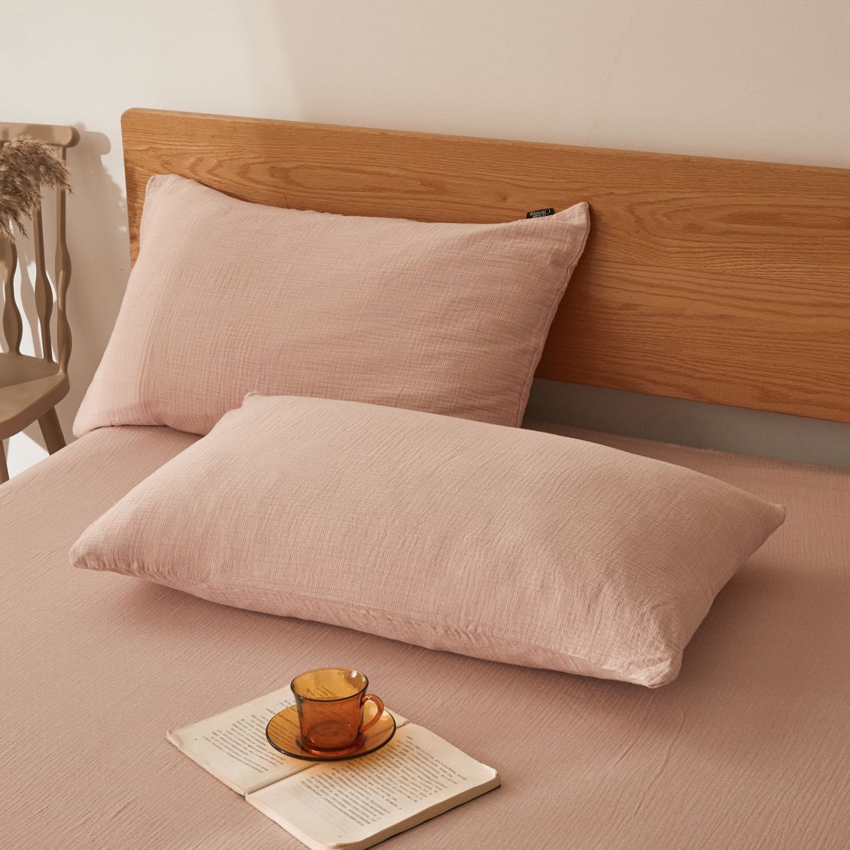 91家纺网 家纺一手货源 找家纺 （总）乐家毛巾被（工厂自产自销） 2026新款A类新疆长绒棉色织提花双层纱千鸟格系列夏被