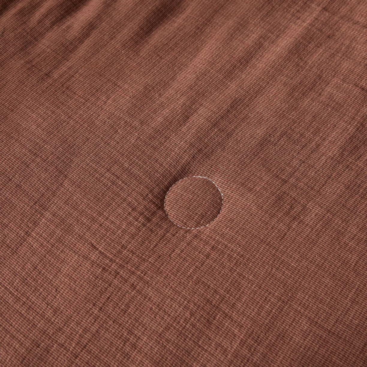 91家纺网 家纺一手货源 找家纺 乐家毛巾被（工厂自产自销） 2026新款A类新疆长绒棉色织提花双层纱千鸟格系列夏被 棕红