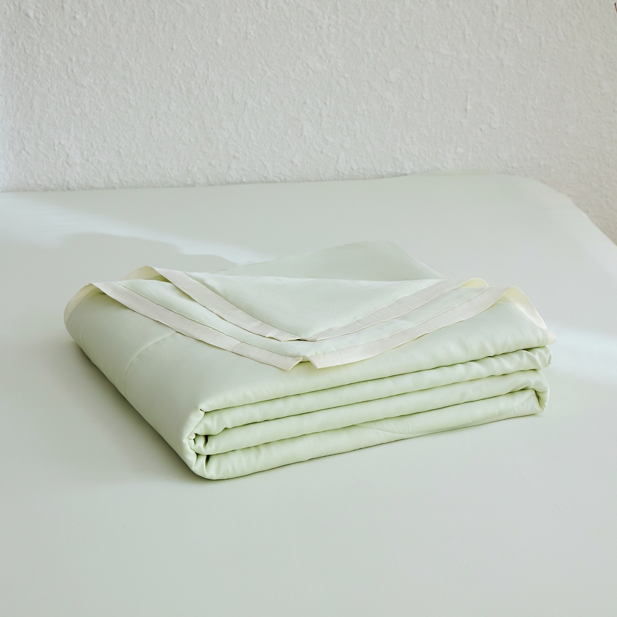 91家纺网 家纺一手货源 找家纺 （总）禧禾 2026新款60支兰精柔洗天丝冰蚕夏被夏凉被空调被-素禾