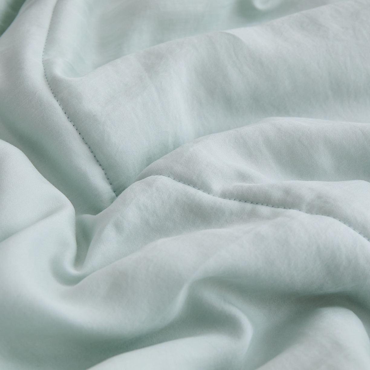 91家纺网 家纺一手货源 找家纺 禧禾 2026新款60支兰精柔洗天丝冰蚕夏被夏凉被空调被-素禾 格兰绿