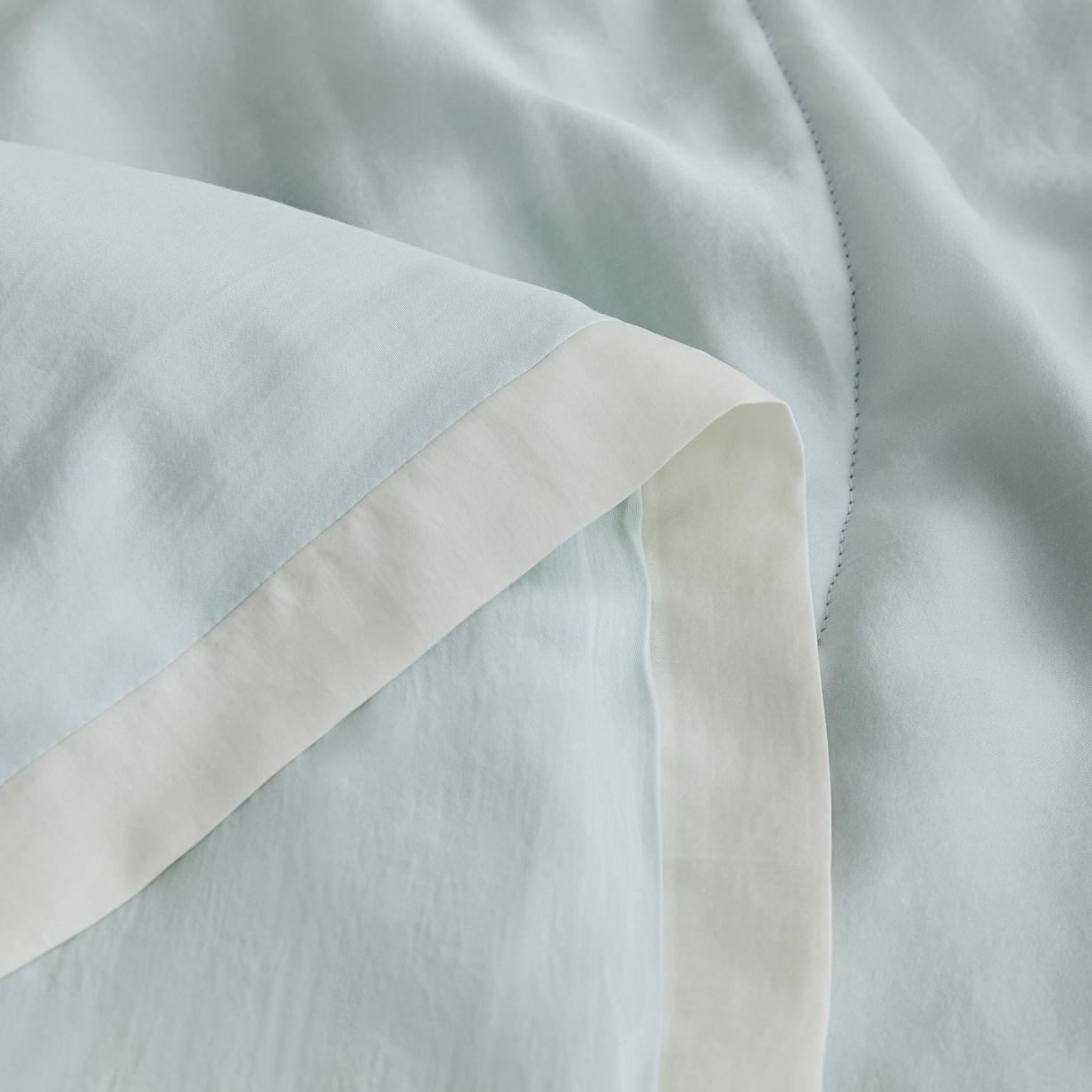 91家纺网 家纺一手货源 找家纺 禧禾 2026新款60支兰精柔洗天丝冰蚕夏被夏凉被空调被-素禾 格兰绿