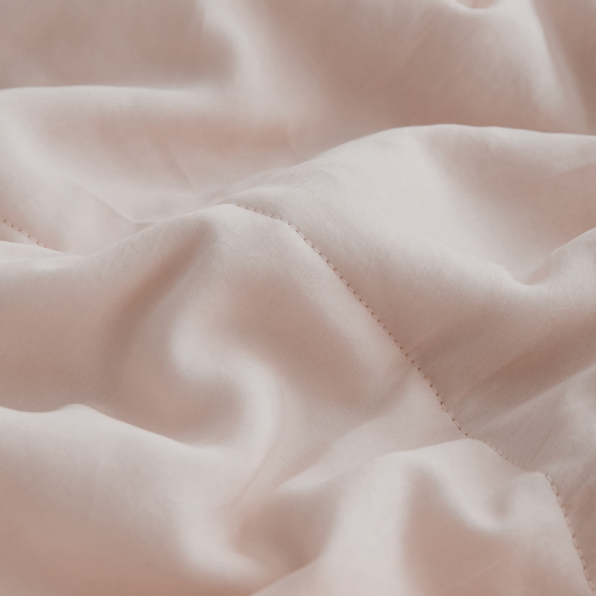 91家纺网 家纺一手货源 找家纺 禧禾 2026新款60支兰精柔洗天丝冰蚕夏被夏凉被空调被-素禾 奶昔粉