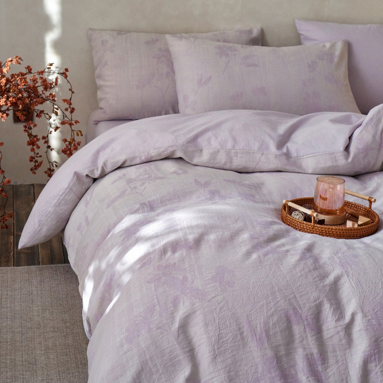 91家纺网 家纺一手货源 找家纺 （总）如一 2026春夏新款色织提花全棉纯棉水洗棉四件套