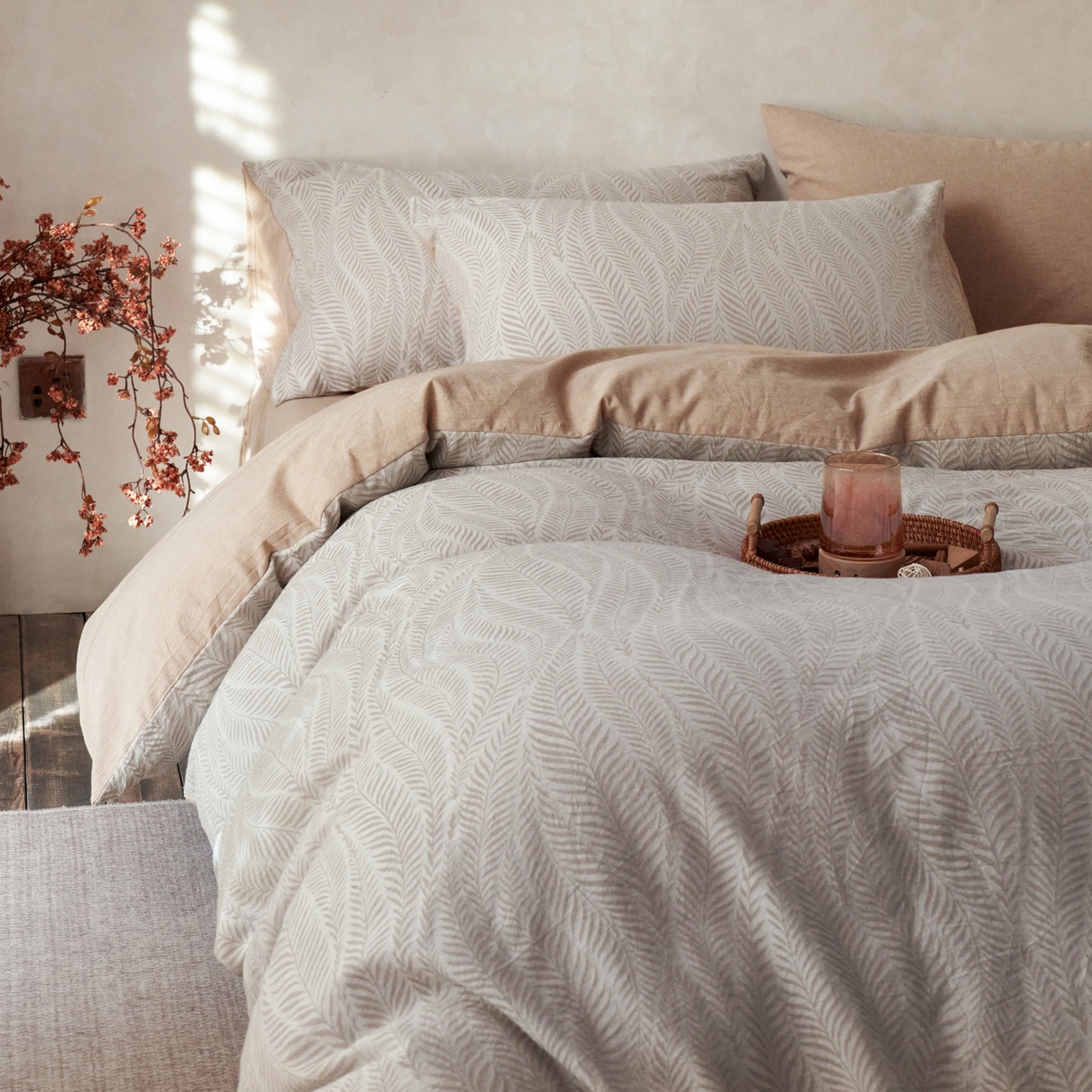 91家纺网 家纺一手货源 找家纺 （总）如一 2026春夏新款色织提花全棉纯棉水洗棉四件套