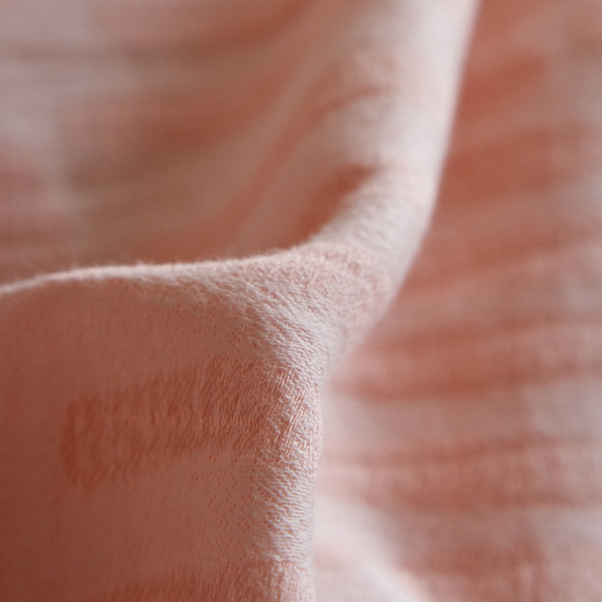 91家纺网 家纺一手货源 找家纺 如一 2026春夏新款色织提花全棉纯棉水洗棉四件套 序章-粉