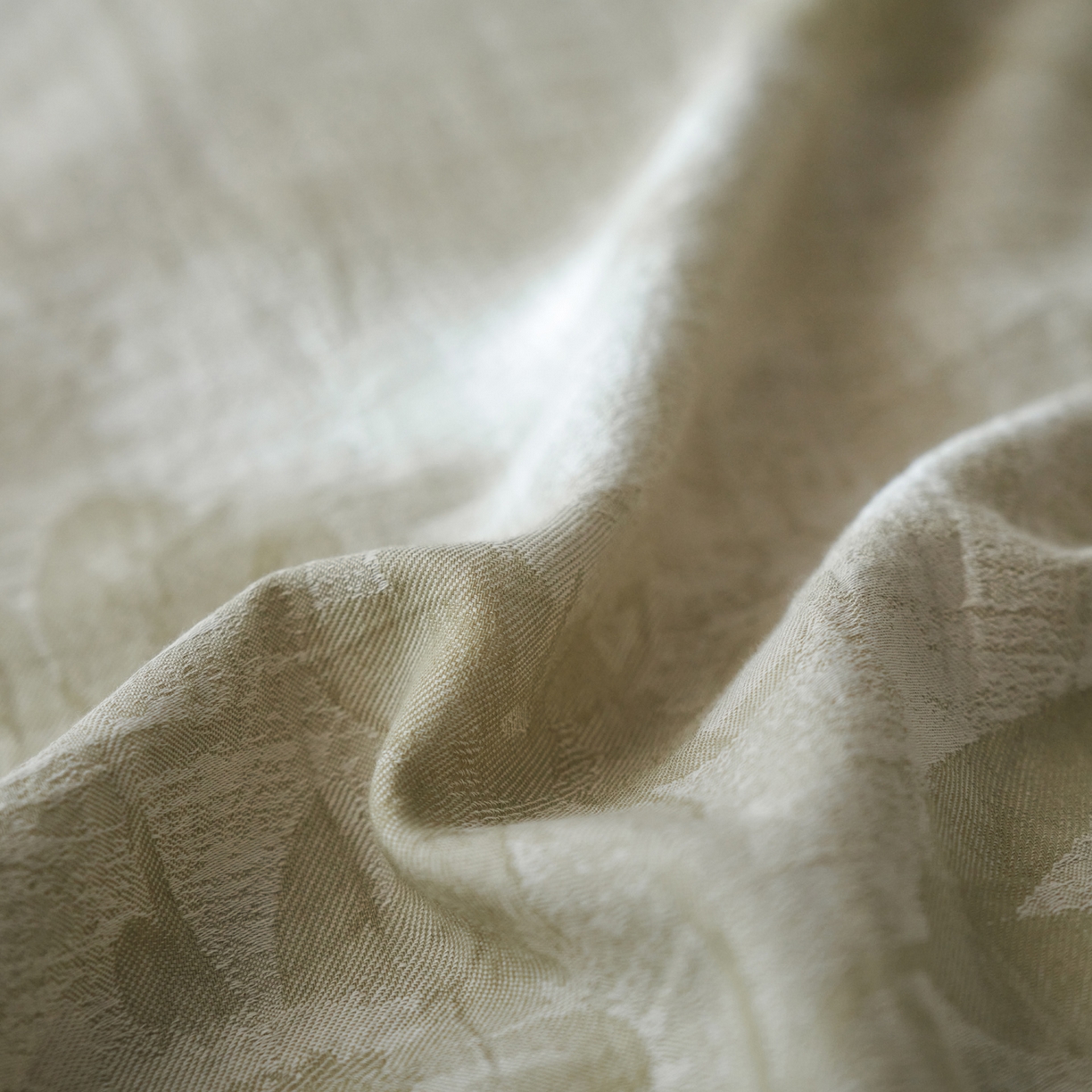 91家纺网 家纺一手货源 找家纺 如一 2026春夏新款色织提花全棉纯棉水洗棉四件套 兰序-绿