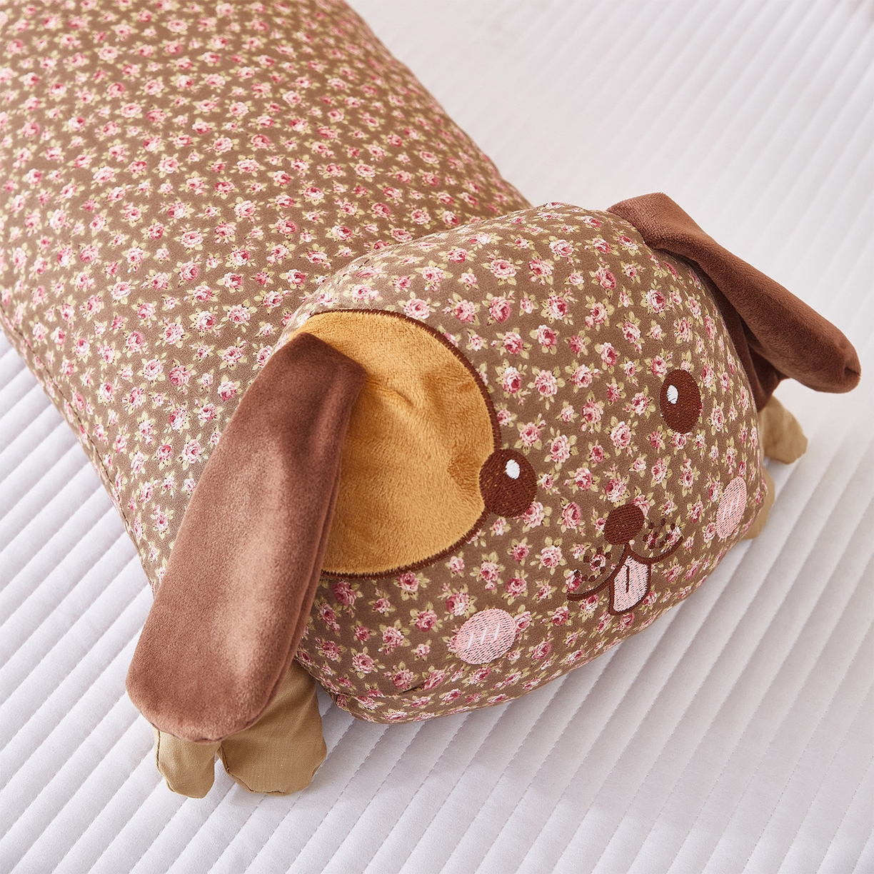 91家纺网 家纺一手货源 找家纺 （总）梦叶草 2026新款全棉萌趣趴睡狗荞麦枕枕头枕芯