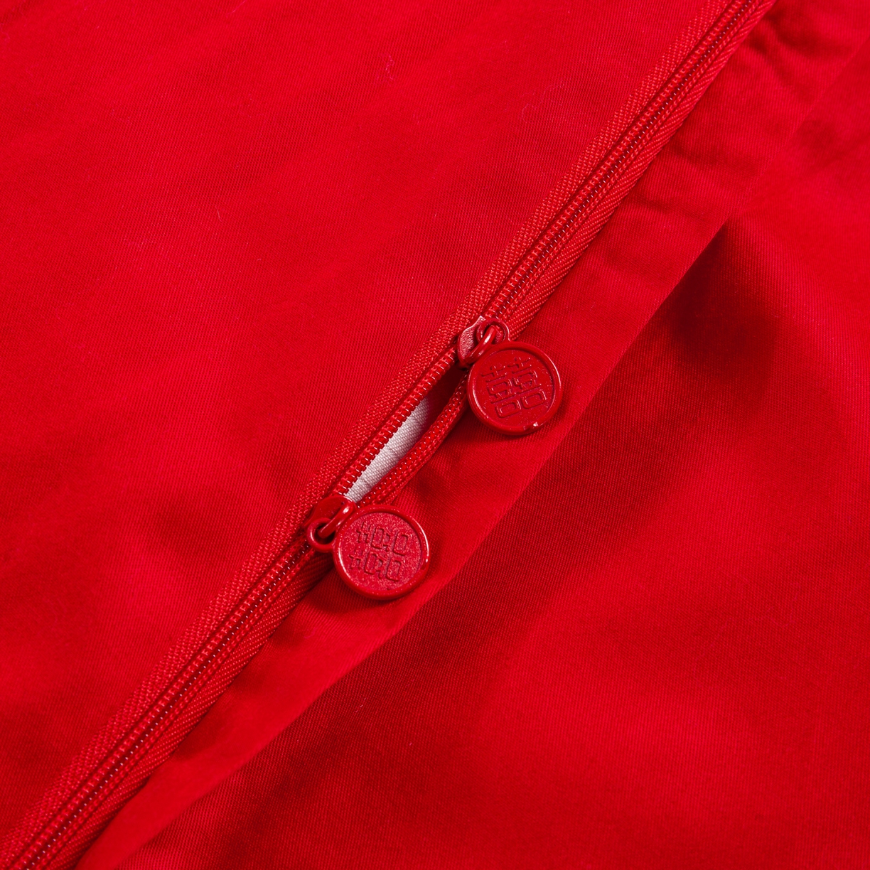 91家纺网 家纺一手货源 找家纺 银石 2025新款长绒棉婚庆绣花四件套 喜事连连