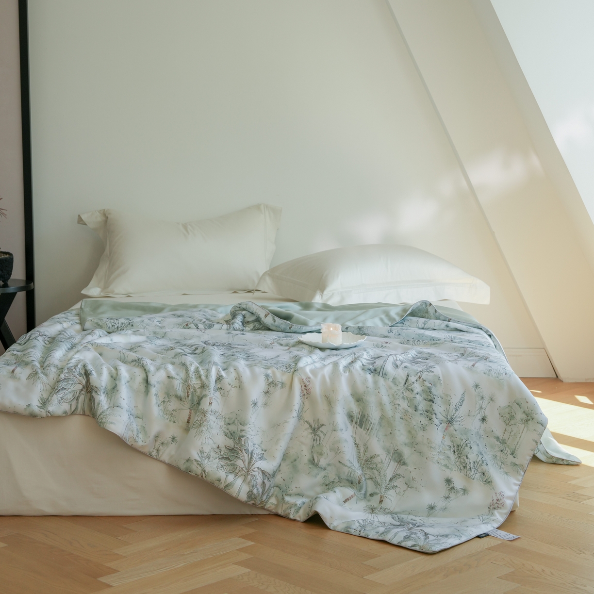 91家纺网 家纺一手货源 找家纺 （总）沐晴家纺 2026新款春夏数码印花兰精天丝夏被空调被