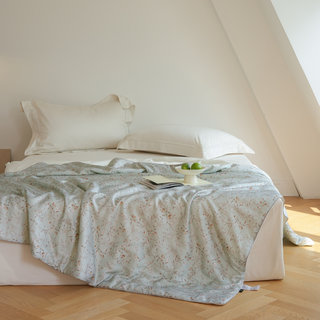 91家纺网 家纺一手货源 找家纺 （总）沐晴家纺 2026新款春夏数码印花兰精天丝夏被空调被