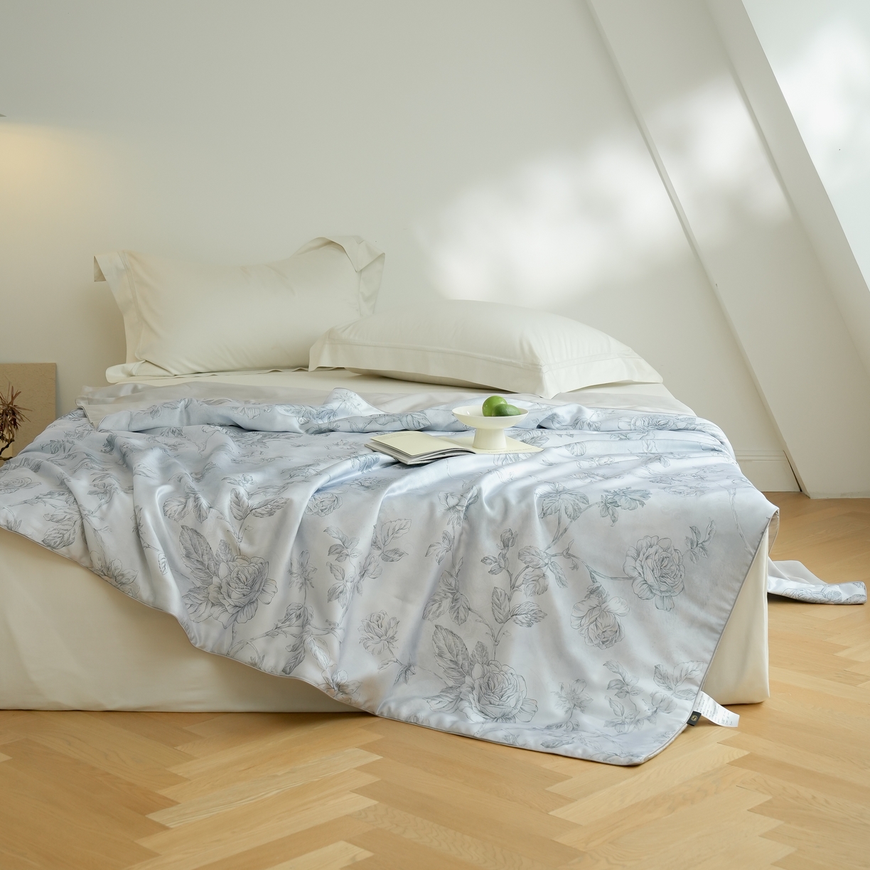 91家纺网 家纺一手货源 找家纺 （总）沐晴家纺 2026新款春夏数码印花兰精天丝夏被空调被