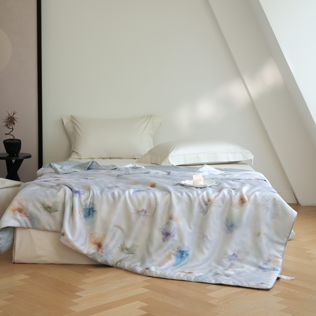 91家纺网 家纺一手货源 找家纺 （总）沐晴家纺 2026新款春夏数码印花兰精天丝夏被空调被