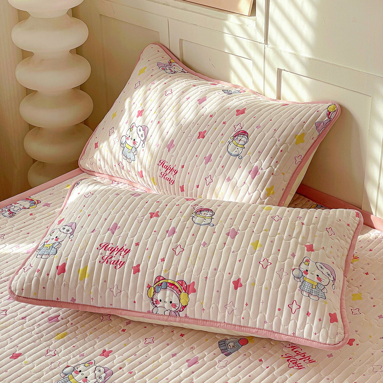 91家纺网 家纺一手货源 找家纺 （总）纽缦家纺 2026新款A类105g仿棉古法水洗棉床垫